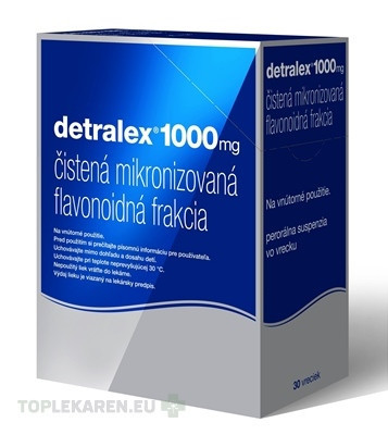 Detralex 1000 mg perorálna suspenzia vo vrecku