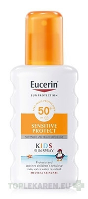 Eucerin SUN SENSITIVE PROTECT SPF 50+ Detský sprej