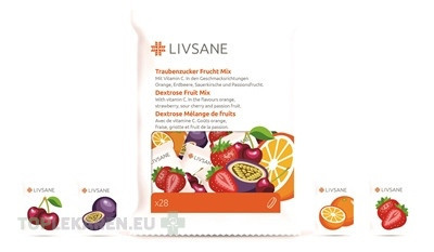 LIVSANE Hroznový cukor s vitamínom C