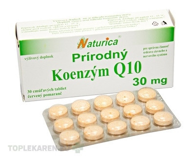 Naturica Prírodný KOENZÝM Q10 30 mg