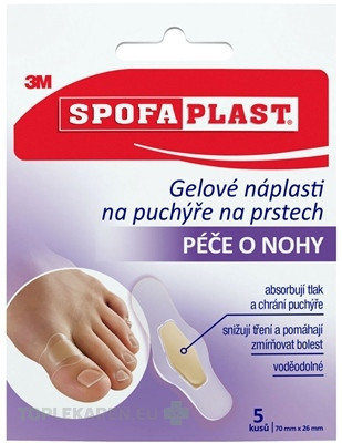 3M SPOFAPLAST č.911N Gélové náplasti