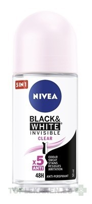 NIVEA Anti-perspirant BLACK & WHITE Clear