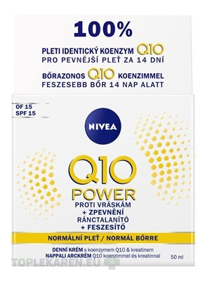 NIVEA Spevňujúci denný krém Q10 POWER  SPF15