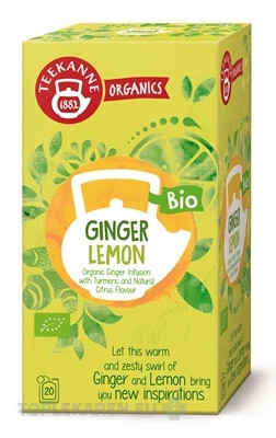 TEEKANNE ORGANICS BIO GINGER LEMON