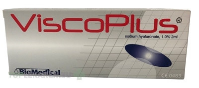 ViscoPlus 1% hyaluronát sodný