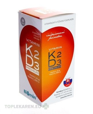 Biomin VITAMIN K2 D3 PREMIUM 2000 I.U.