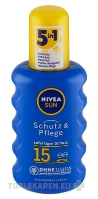 NIVEA SUN Sprej na opaľovanie OF15