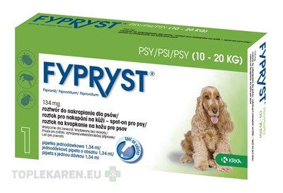 FYPRYST 134 mg PSY 10-20 KG