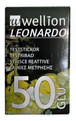 Wellion LEONARDO GLU Prúžky testovacie