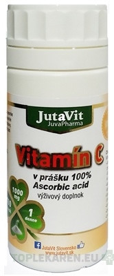 JutaVit Vitamín C (100% Ascorbic acid)