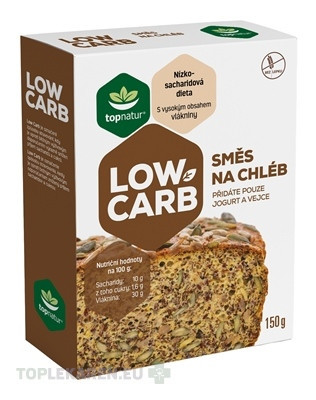 topnatur LOW CARB ZMES NA CHLIEB