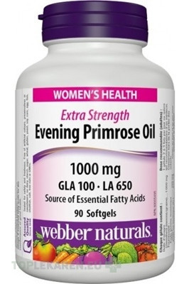 Webber Naturals Púpalka Dvojročná 1000 mg
