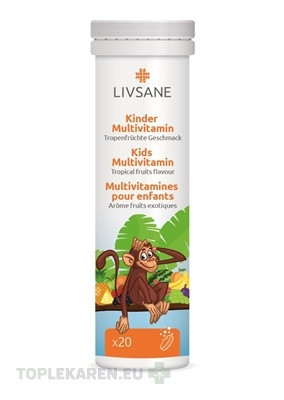 LIVSANE A-Z Multivitamín pre deti