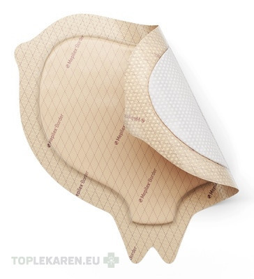 Mepilex Border Sacrum 16x20 cm