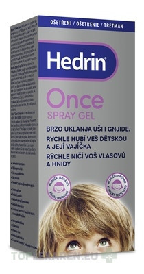 HEDRIN ONCE SPRAY GEL