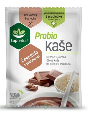 topnatur Probio KAŠA Čokoláda s proteínom