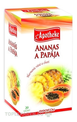 APOTHEKE PREMIER SELECTION ČAJ ANANÁS A PAPÁJA