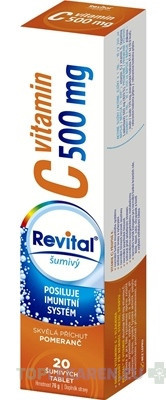 Revital vitamín C 500 mg šumivý