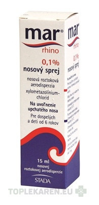 MAR rhino 0,1% nosový sprej