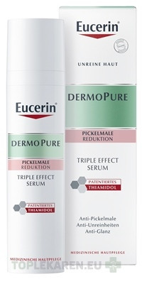 Eucerin DERMOPURE Sérum trojitý účinok