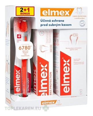 ELMEX CARIES PROTECTION SYSTÉM PROTI ZUBNÉMU KAZU