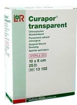CURAPOR KRYTIE NA RANY TRANSPARENT 10x8 cm