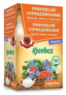 HERBEX PRAVIDELNÉ VYPRÁZDŇOVANIE