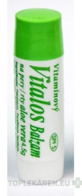 VITALOS Balzam na pery aloe vera SPF 5