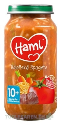 Hami príkrm Bolonské špagety