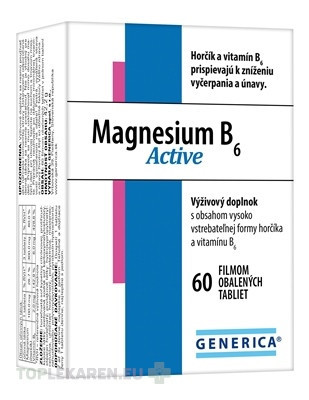 GENERICA Magnesium B6 Active