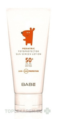 BABÉ SLNKO Mlieko na opaľovanie pre deti SPF 50+