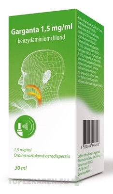 Zdravie a lieky • Garganta 1,5 mg/ml
