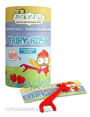 JACK N´JILL Dentálna niť pre deti FAIRY FLOSS