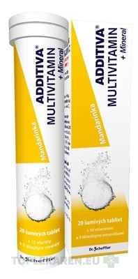 ADDITIVA MULTIVITAMÍN + Minerál, Mandarínka