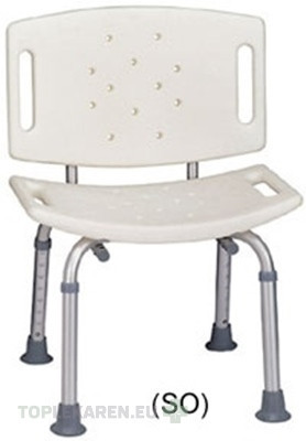 Stolička sprchovacia s operadlom