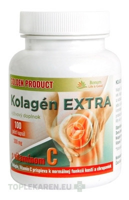 GOLDEN PRODUCT Kolagén EXTRA s vitamínom C 40 mg