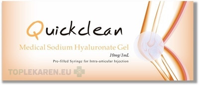Quickclean 10 mg/1 ml Gél s hyaluronátom sodným
