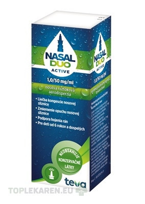 NASAL DUO ACTIVE 1,0/50 mg/ml