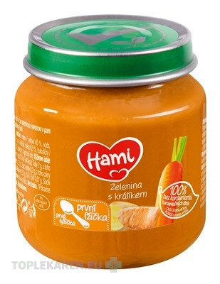 Hami príkrm Zelenina s králikom