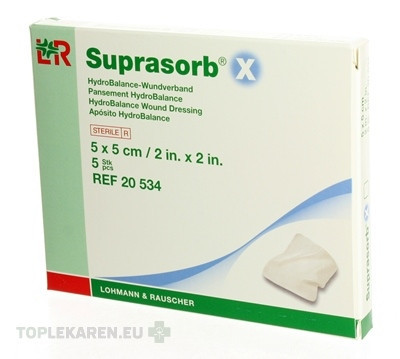 Suprasorb X Krytie na rany