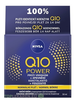 NIVEA Spevňujúci nočný krém Q10 POWER