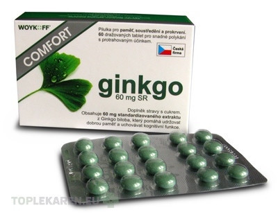 ginkgo COMFORT 60 mg SR - Woykoff