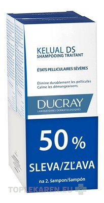 DUCRAY KÉLUAL DS SHAMPOOING (DUO, zľava)