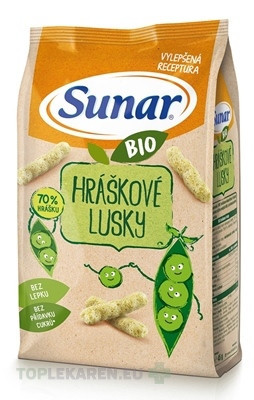 Sunar BIO Chrumky Hráškové struky