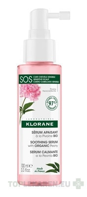 KLORANE Upokojujúce SÉRUM s BIO pivóniou