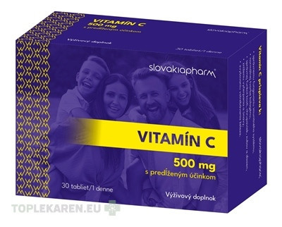 Slovakiapharm VITAMÍN C 500 mg