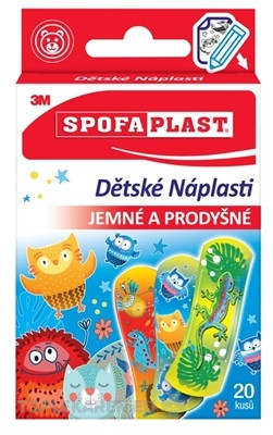 3M SPOFAPLAST č.116 Detské Náplasti