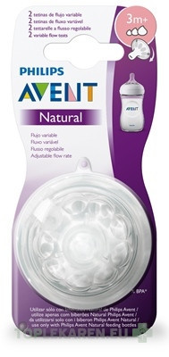 AVENT Cumlík na fľašu Natural č.5