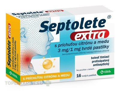 Septolete extra citrón a med