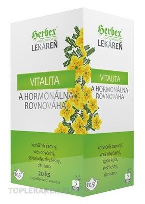HERBEX Lekáreň VITALITA a hormonálna  rovnováha